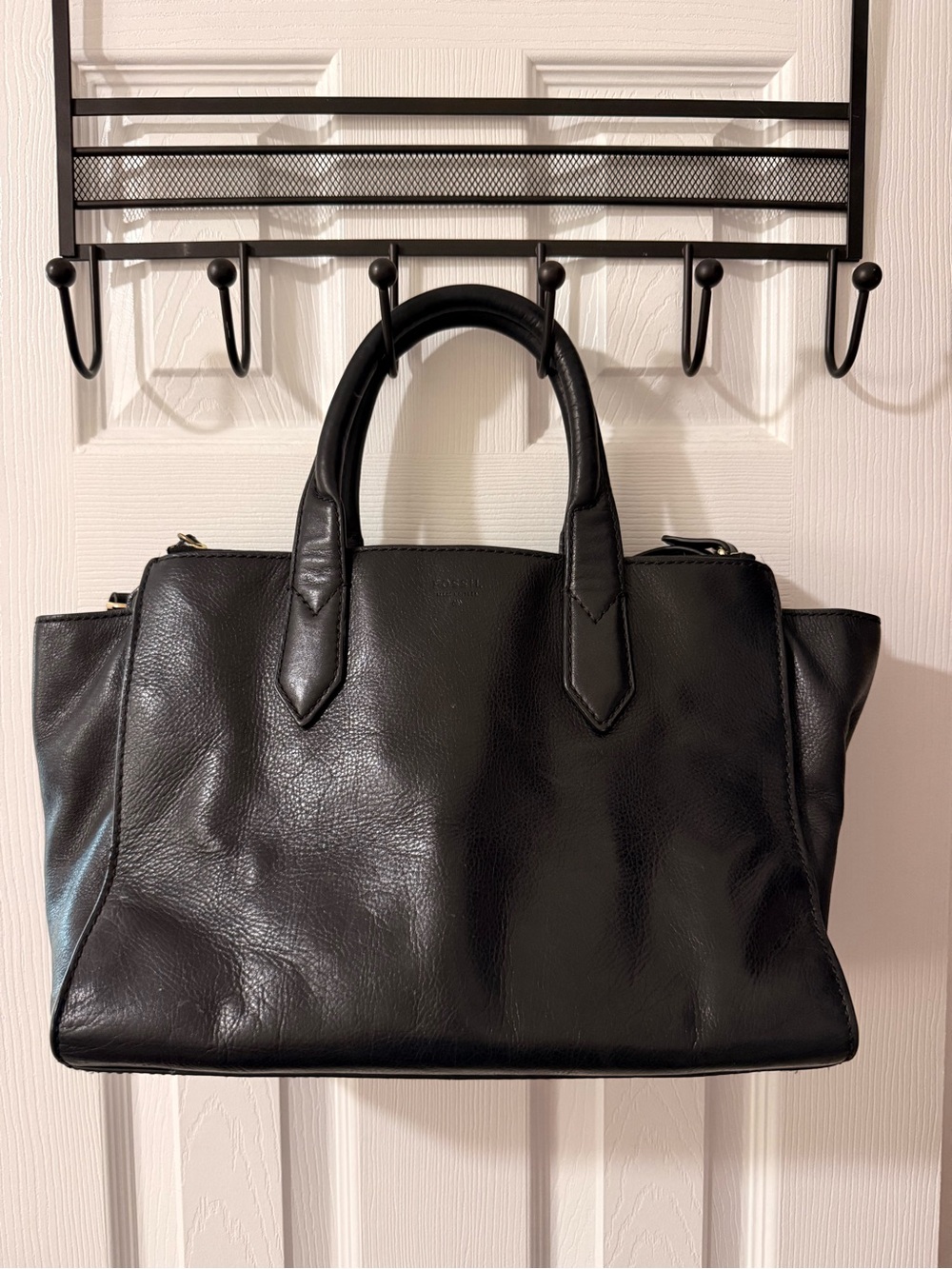 Fossil Knox Shopper Bag — Black, ✨authentic✨